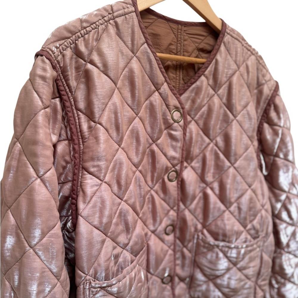 Forte_forte Reversible Quilted Satin Jacket - Picture 9 of 16